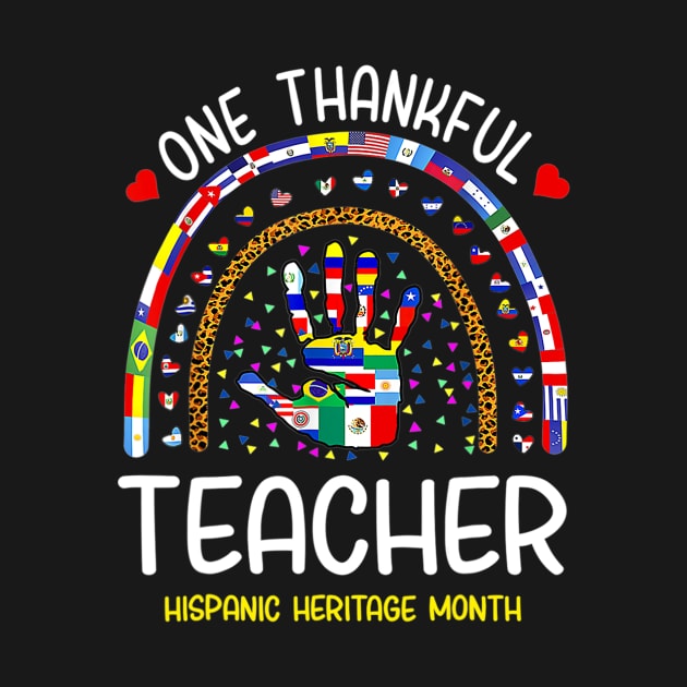 One Thankful Teacher Hispanic Heritage month Countries by Eleam Junie