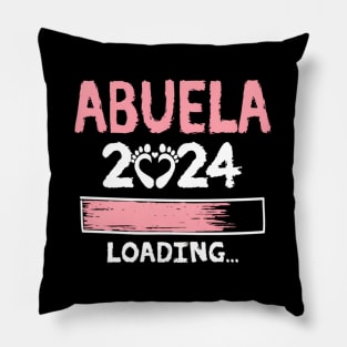 Abuela 2024 Loading Future New Grandma To Be Pillow