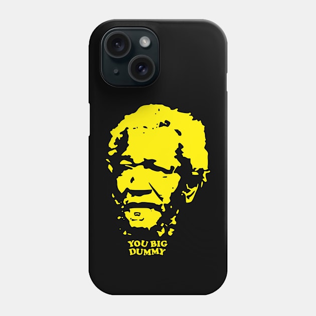 scary face you big dummy Phone Case by Maréee Noiree