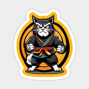 Cat-Fu Master Magnet