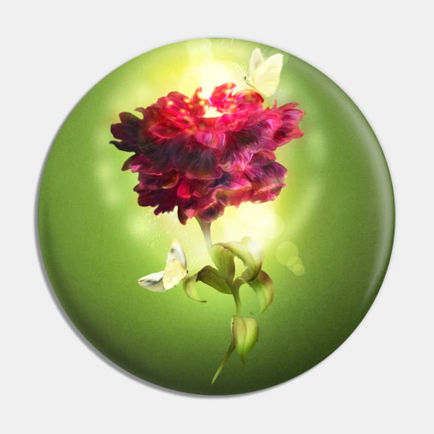 Spring Flower Pin by DVerissimo