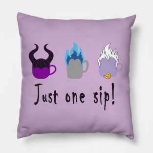 Just on Sip! Pillow