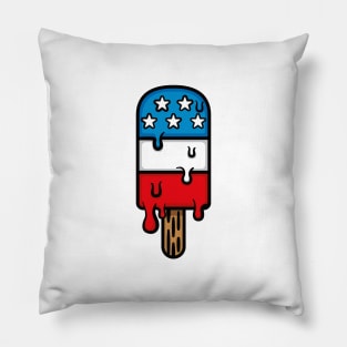 American Popsicle (White) Pillow