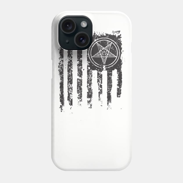 Patriotic Satanist Phone Case by stuff101