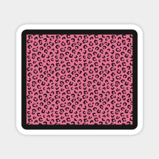 Modern Animal Skin Pattern Leopard Magnet