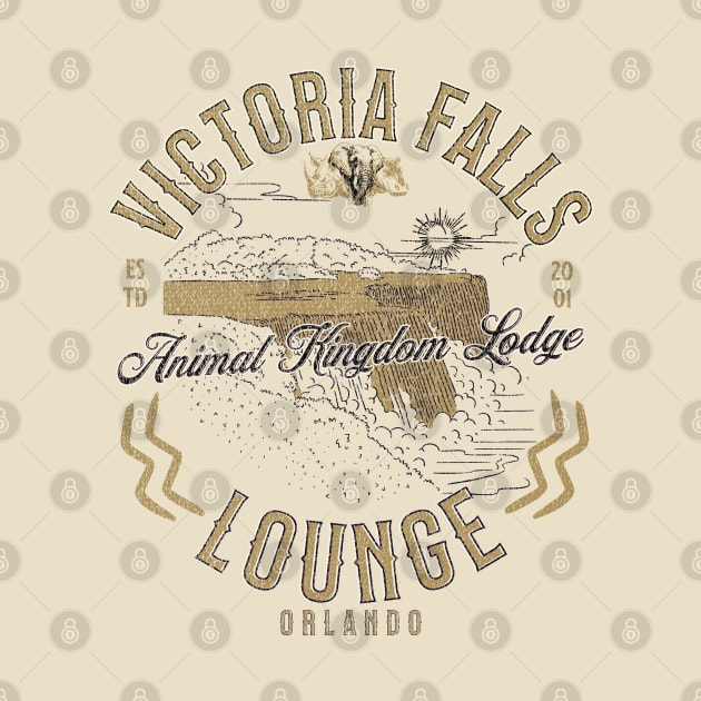 Victoria Falls Lounge at The Animal Kingdom Lodge Orlando by Joaddo