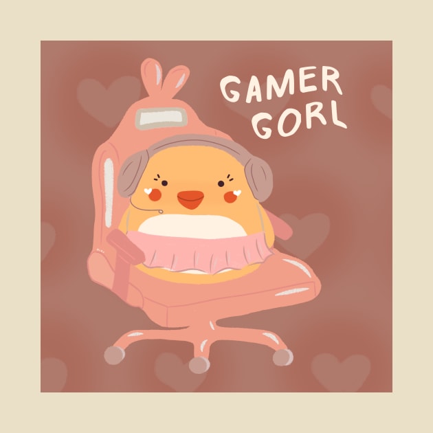 Gamer Gorl Mochi Chick by aaalou