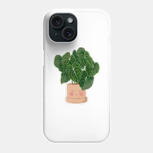 Cute Plant Illustration,  Anthurium Magnificum 4 Phone Case