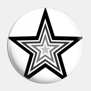 black star Pin