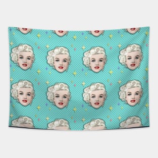 Atomic Pop Marilyn Tapestry