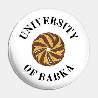 University of Babka Pin