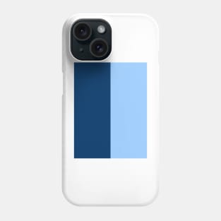 Coventry Retro 1898 Blue & Navy Half & Half Phone Case