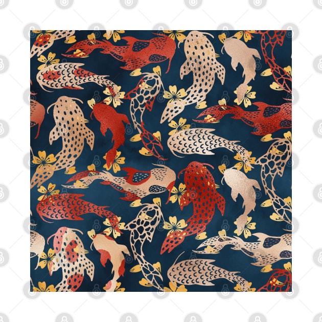 Koi pattern by ArtStyleAlice