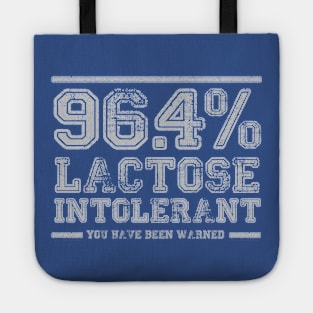 96.4% Lactose Intolerant Tote