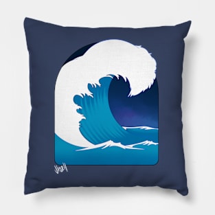 Midnight Wave Pillow