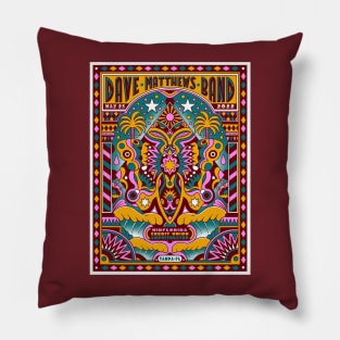 #DMB DAVE TOUR 2022 MATTHEWS BAND MIDFLORIDA CREDIT UNION Pillow