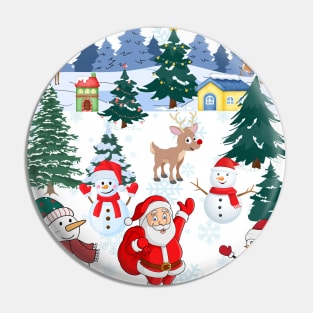 A Joyful Christmas Celebration Pin