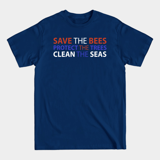 Disover Bess Green Environment Save Ocean Trees Activism - Activist - T-Shirt