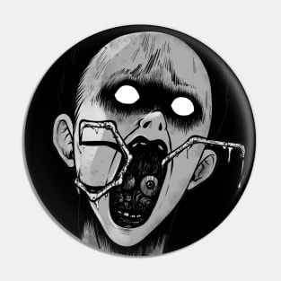 Zombie Boy Walking Pin