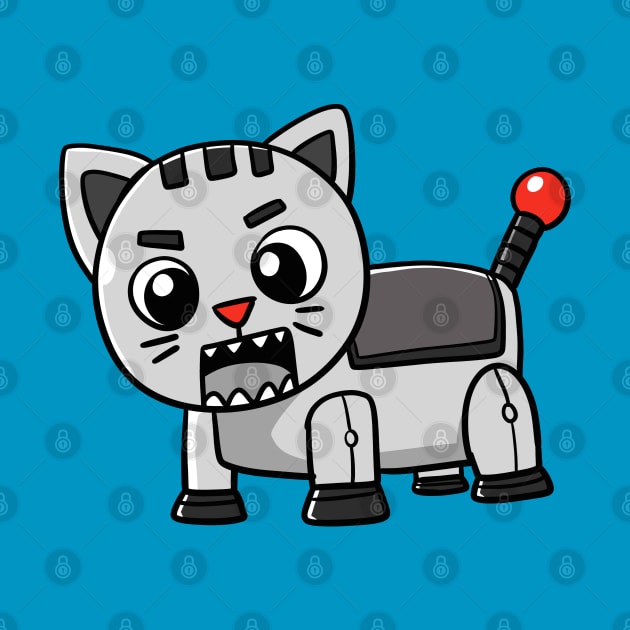 Robot Cat by WildSloths