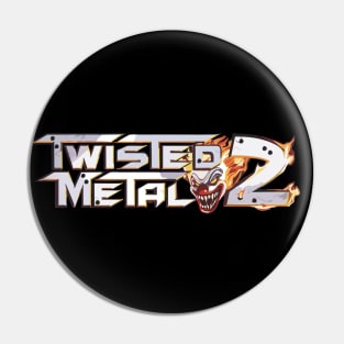 Twisted Metal 2 Logo Pin