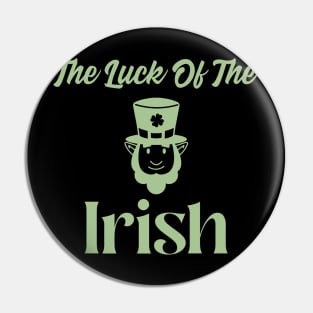 The Luck of The Irish Pin