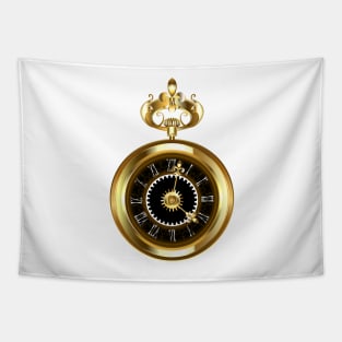 Steampunk pocket watch Tapestry