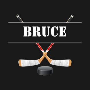 Bruce Birthday Hockey T-Shirt