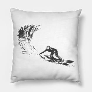 Surfing Monkey Pillow