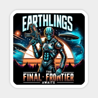 Earthlings Collection: The Final Frontier Awaits Magnet