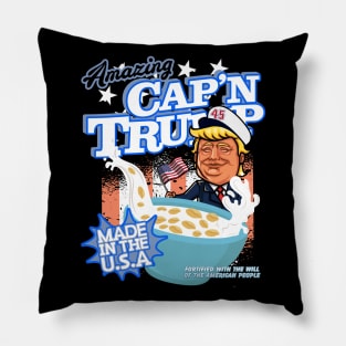 Amazing Cap'n Trump Pillow