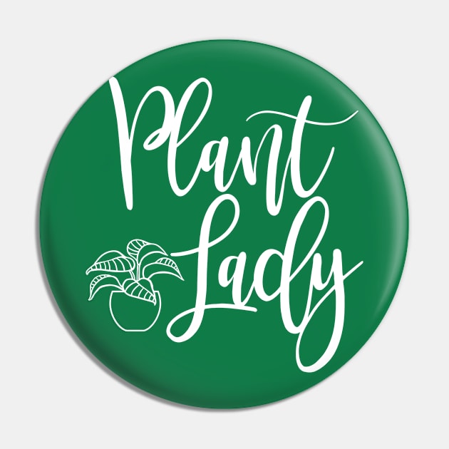 Funny Plant Lover Gift Plant Lady Pin by kmcollectible