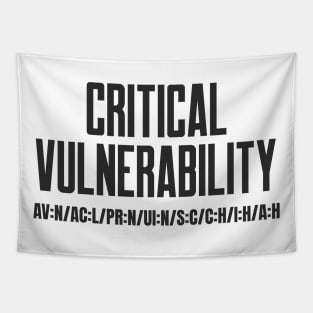 Cybersecurity Critical Vulnerability CVSS Score Vector Tapestry