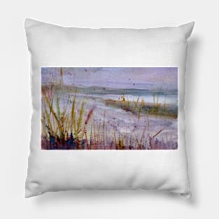 Shore Purple Beach for your summer home Pillow