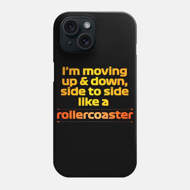 Formula 1 meme - Norris quote rollercoaster (arrow) | Racing car Phone Case by Vane22april