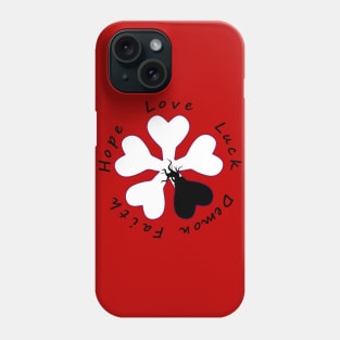 Five Leaf Clover Demon Takeover (2019) Phone Case