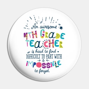 An Awesome 4th Grade Teacher Gift Idea - Impossible to forget Pin