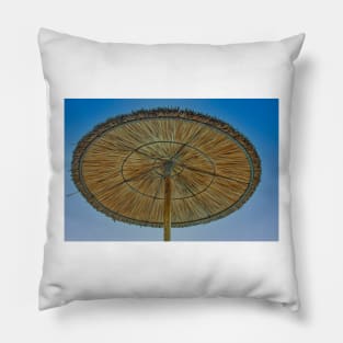 Reed parasol low angle Pillow