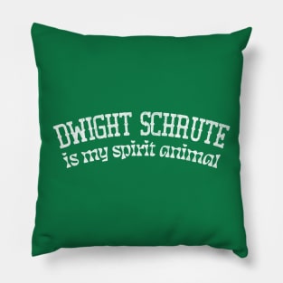 Dwight Schrute Is My Spirit Animal Pillow