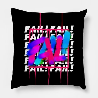 fail epic fail failure Pillow