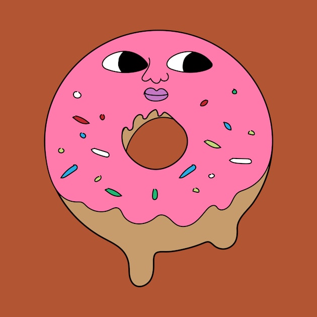 Curious Donut Man by FungibleDesign