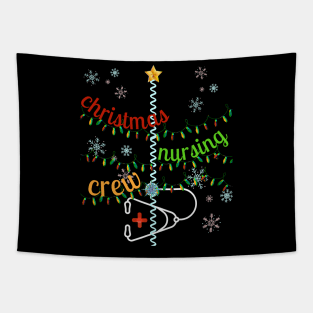 christmas nursing crew Tapestry