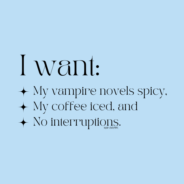 I Want 3 Things by NOLA Bookish Vamp