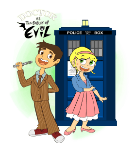 Doctor Vs the Forces of Evil Magnet