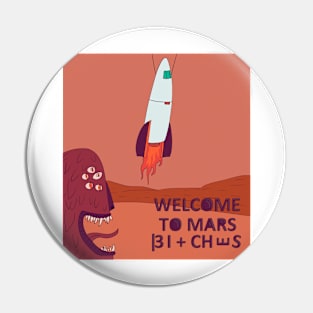 Welcome to Mars Pin