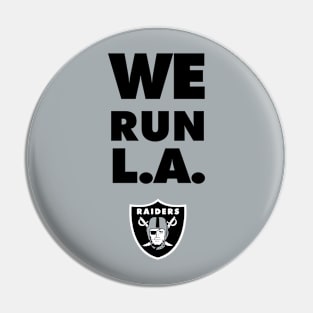 We Run L.A.! Pin