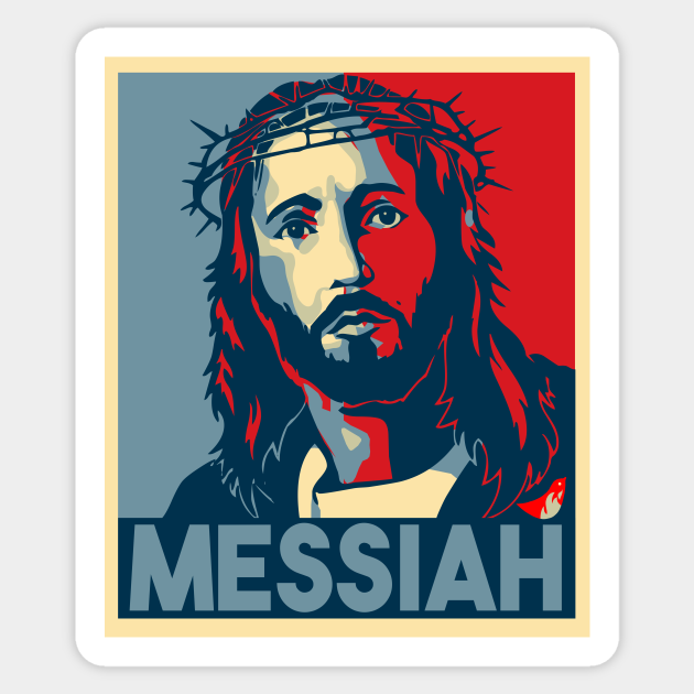 Jesus Messiah Christian Sticker - Jesus Christ - Sticker