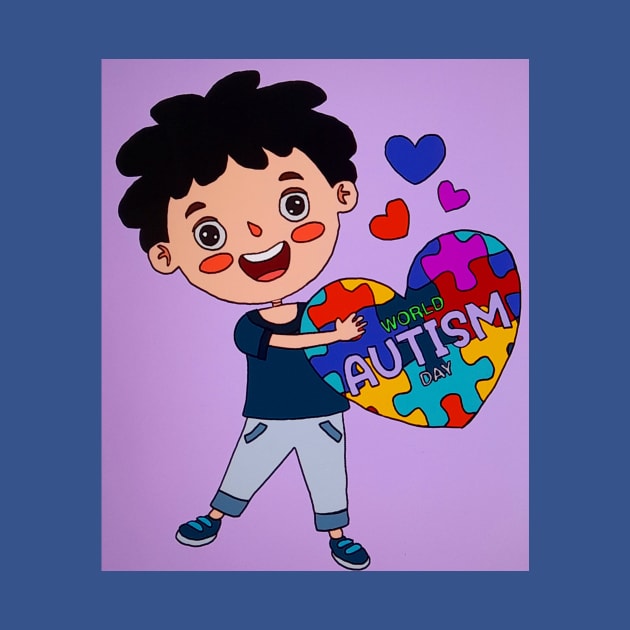 Autism Awareness by Sabrina's Design