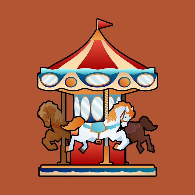 Cute Lil Carousel by JPenfieldDesigns