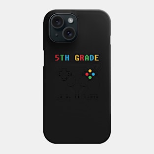 5th Grade Level Complete Gamer Class Of 2024 Graduation Phone Case